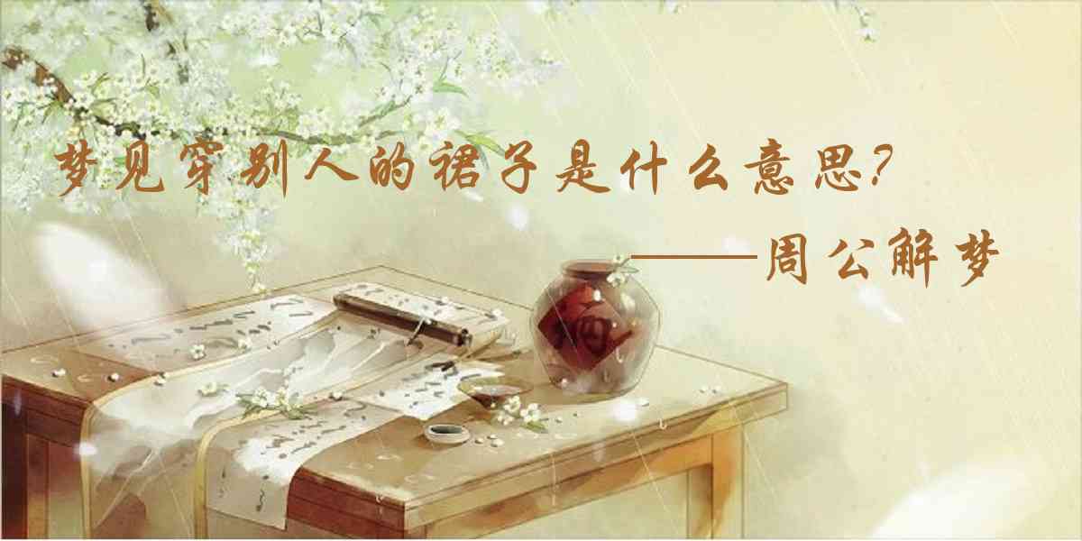 周公解夢,夢見穿別人的裙子是什麼意思，夢到穿別人的裙子好不好