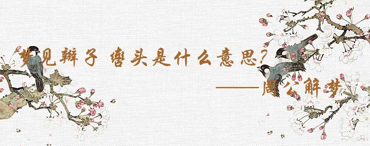 周公解夢,夢見辮子 轡頭是什麼意思，夢到辮子 轡頭好不好